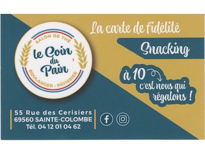 Le COIN du PAIN